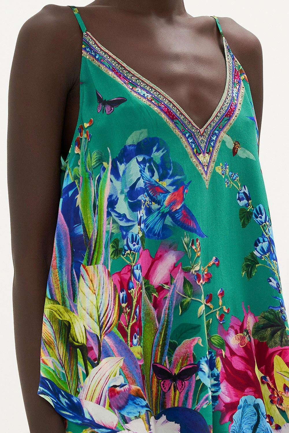 V NECK CAMI RUN FROM PARADISE 6 V NECK CAMI RUN FROM PARADISE - Image 6