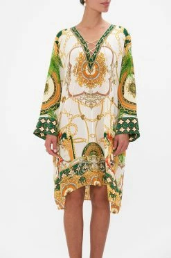 METAL EYELET KAFTAN MY SWEET DEVOTION -clothing shop CAMILLA 00022006 MY SWEET DEVOTION METAL EYELET KAFTAN 4