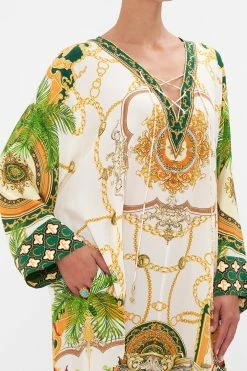 METAL EYELET KAFTAN MY SWEET DEVOTION -clothing shop CAMILLA 00022006 MY SWEET DEVOTION METAL EYELET KAFTAN 5