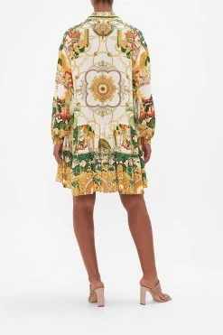 TIERED SHIRT DRESS MY SWEET DEVOTION -clothing shop CAMILLA 00022011 TIERED SHIRT DRESS MY SWEET DEVOTION 3
