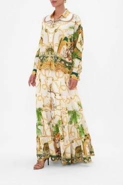 CURVED HEM SHIRT MY SWEET DEVOTION -clothing shop CAMILLA 00022015 MY SWEET DEVOTION CURVED HEM SHIRT 2