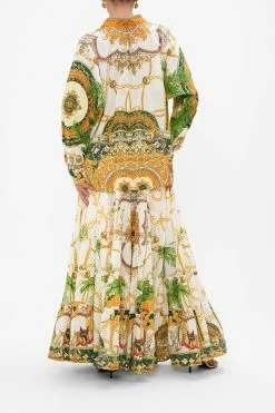 CURVED HEM SHIRT MY SWEET DEVOTION -clothing shop CAMILLA 00022015 MY SWEET DEVOTION CURVED HEM SHIRT 4