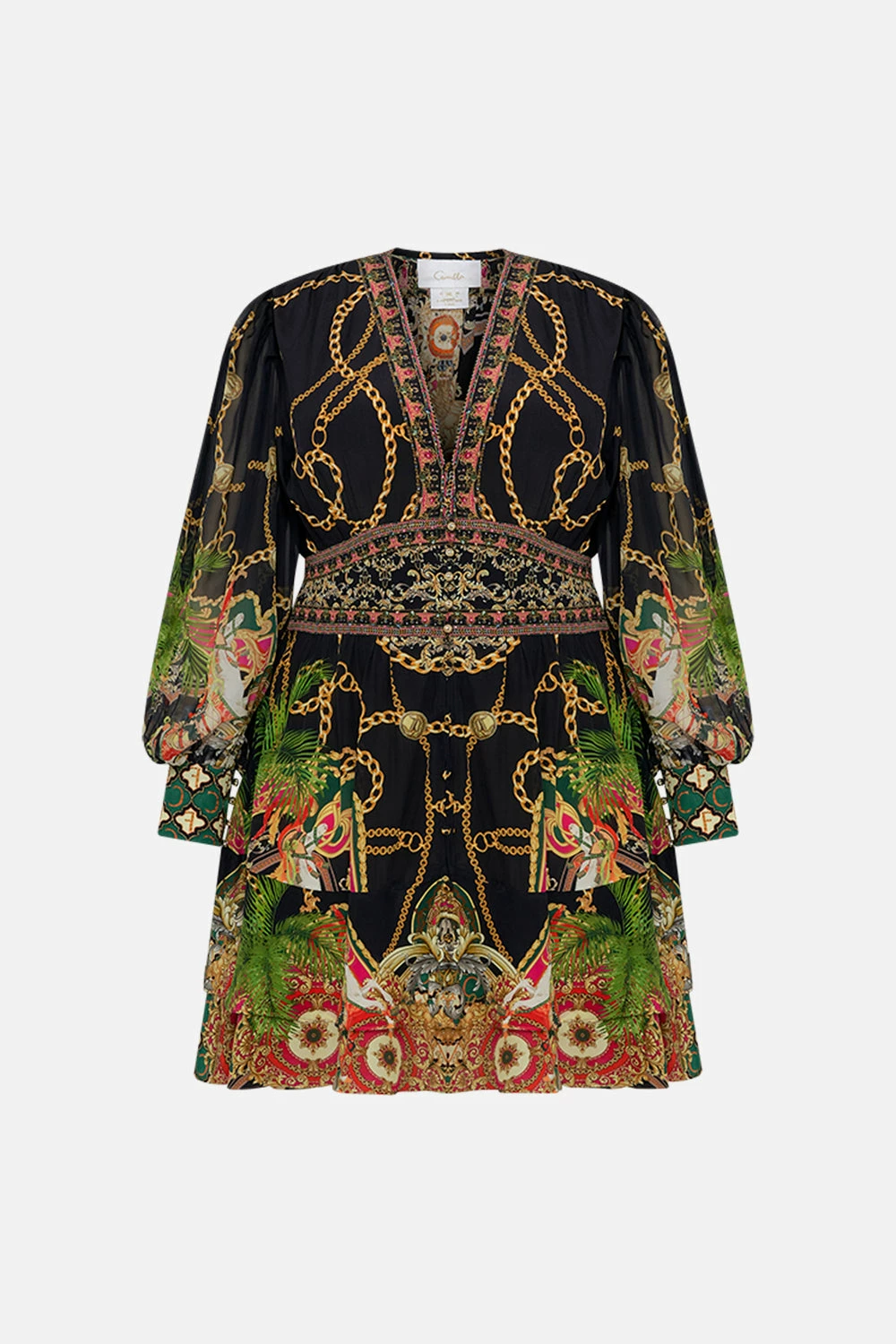 BUTTON FRONT FRILL DRESS JEALOUSY AND JEWELS - Image 10