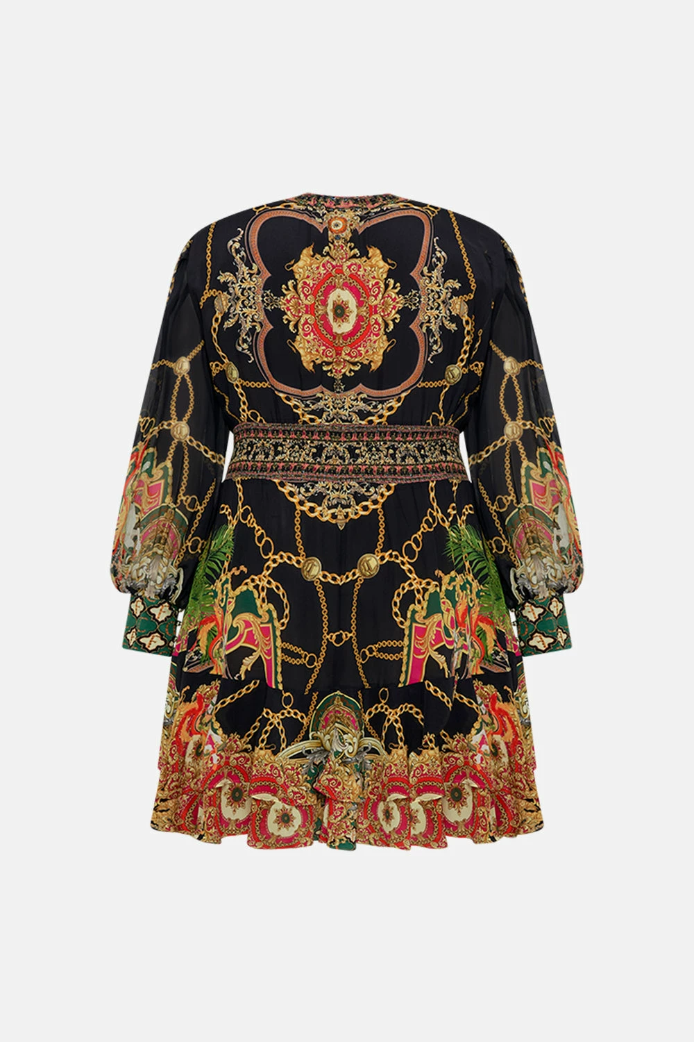 BUTTON FRONT FRILL DRESS JEALOUSY AND JEWELS - Image 11