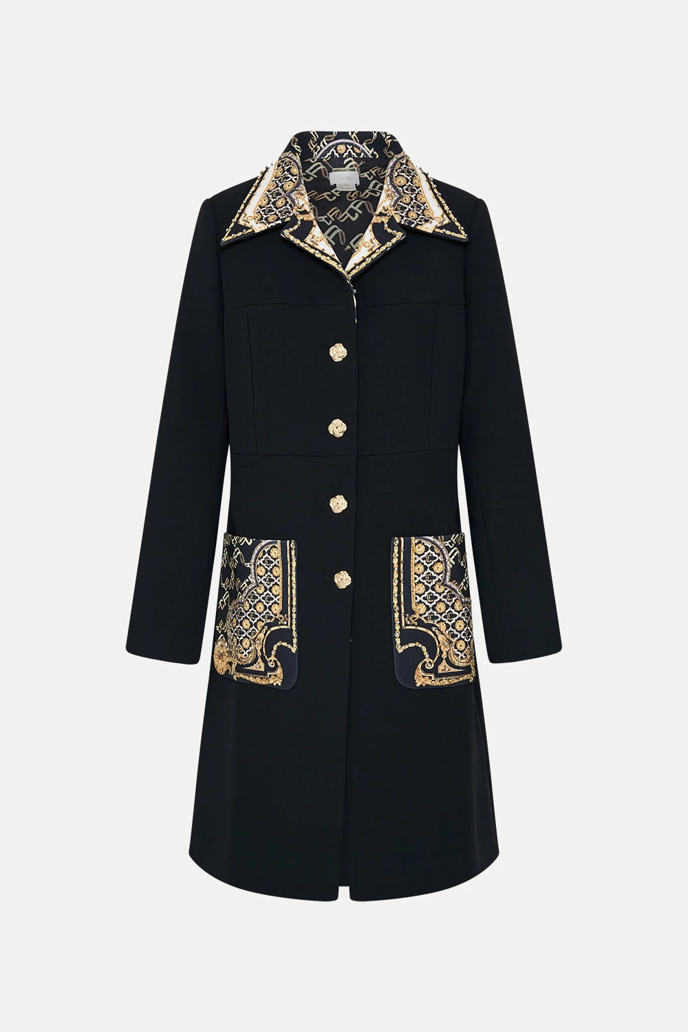 BUTTON FRONT COAT TETHER ME NOT 6 BUTTON FRONT COAT TETHER ME NOT - Image 6