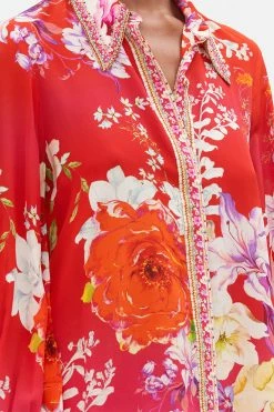 CURVED COLLAR BLOUSE KISS AND TELL 12 CURVED COLLAR BLOUSE KISS AND TELL -clothing shop CAMILLA 00022055 CURVED COLLAR BLOUSE KISS AND TELL 5