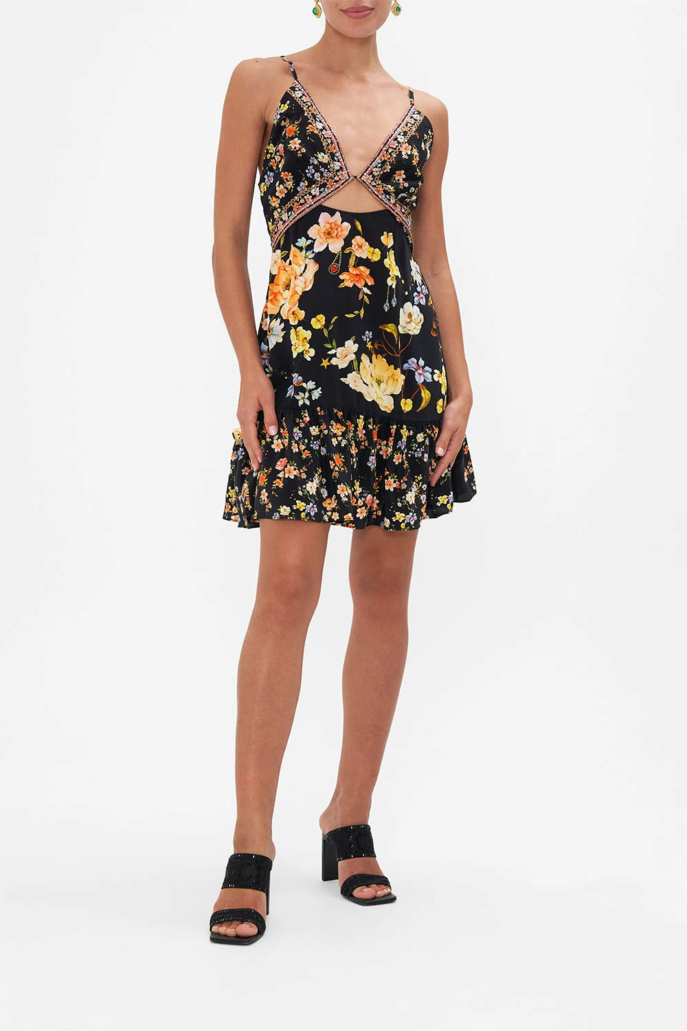 MINI DRESS WITH CUT OUT SECRET HISTORY 1 MINI DRESS WITH CUT OUT SECRET HISTORY