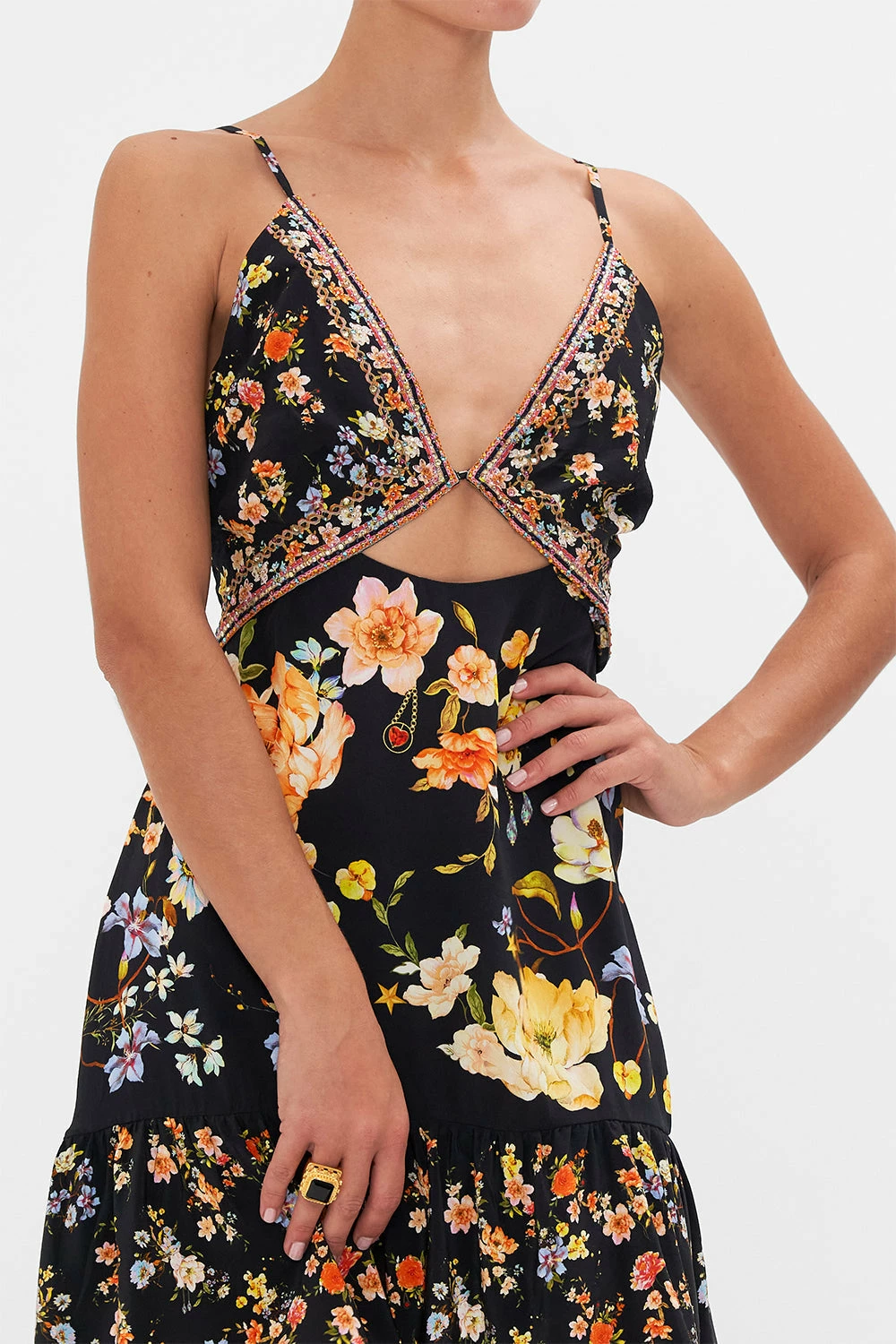 MINI DRESS WITH CUT OUT SECRET HISTORY 5 MINI DRESS WITH CUT OUT SECRET HISTORY - Image 5