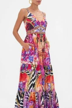 TIERED BODICE DRESS WILD LOVING 9 TIERED BODICE DRESS WILD LOVING -clothing shop CAMILLA 00022096 WILD LOVING TIERED BODICE DRESS 5