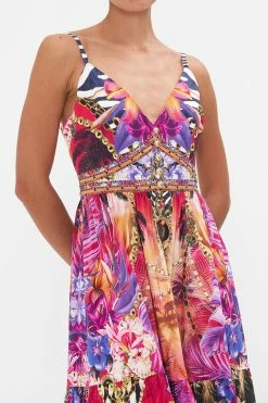 TIERED BODICE DRESS WILD LOVING 10 TIERED BODICE DRESS WILD LOVING -clothing shop CAMILLA 00022096 WILD LOVING TIERED BODICE DRESS 6