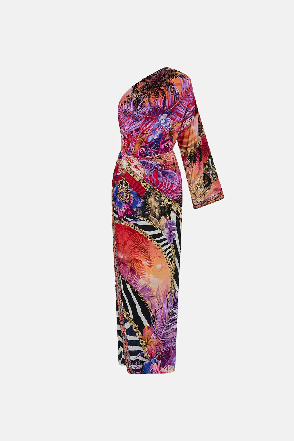 ONE SHOULDER JERSEY DRESS WILD LOVING 3 ONE SHOULDER JERSEY DRESS WILD LOVING - Image 3