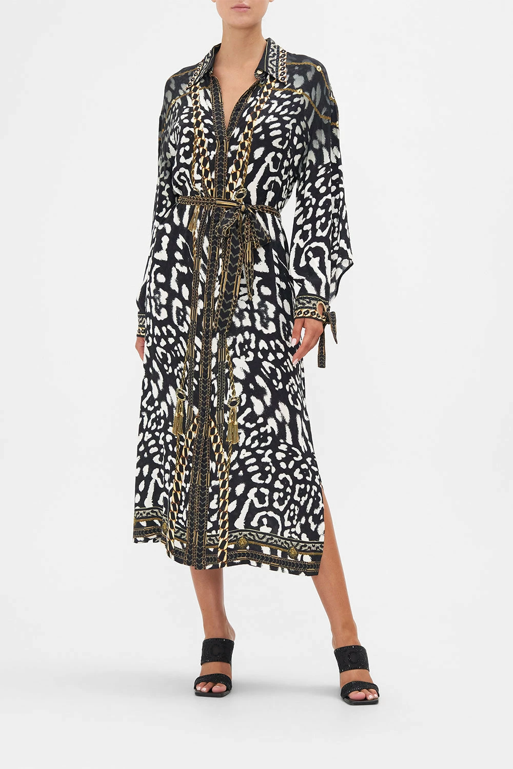 EYELET CUFF SHIRT DRESS UNTAMED ROYALTY 1 EYELET CUFF SHIRT DRESS UNTAMED ROYALTY