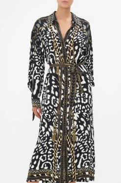 EYELET CUFF SHIRT DRESS UNTAMED ROYALTY 10 EYELET CUFF SHIRT DRESS UNTAMED ROYALTY -clothing shop CAMILLA 00022232 EYELET CUFF SHIRT DRESS UNTAMED ROYALTY 4