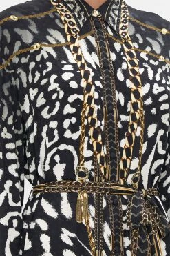 EYELET CUFF SHIRT DRESS UNTAMED ROYALTY 11 EYELET CUFF SHIRT DRESS UNTAMED ROYALTY -clothing shop CAMILLA 00022232 EYELET CUFF SHIRT DRESS UNTAMED ROYALTY 5