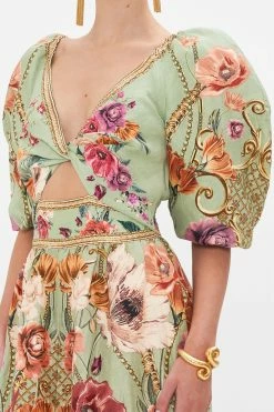 TIERED PUFF SLEEVE DRESS GROW AND GLOW -clothing shop CAMILLA 00022333 TIERED PUFF SLEEVE DRESS GROW AND GLOW 5