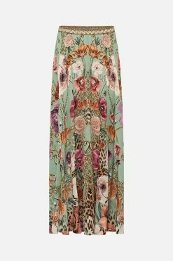 MAXI CIRCLE SKIRT GROW AND GLOW -clothing shop CAMILLA 00022339 MAXI CIRCLE SKIRT GROW AND GLOW GHOST