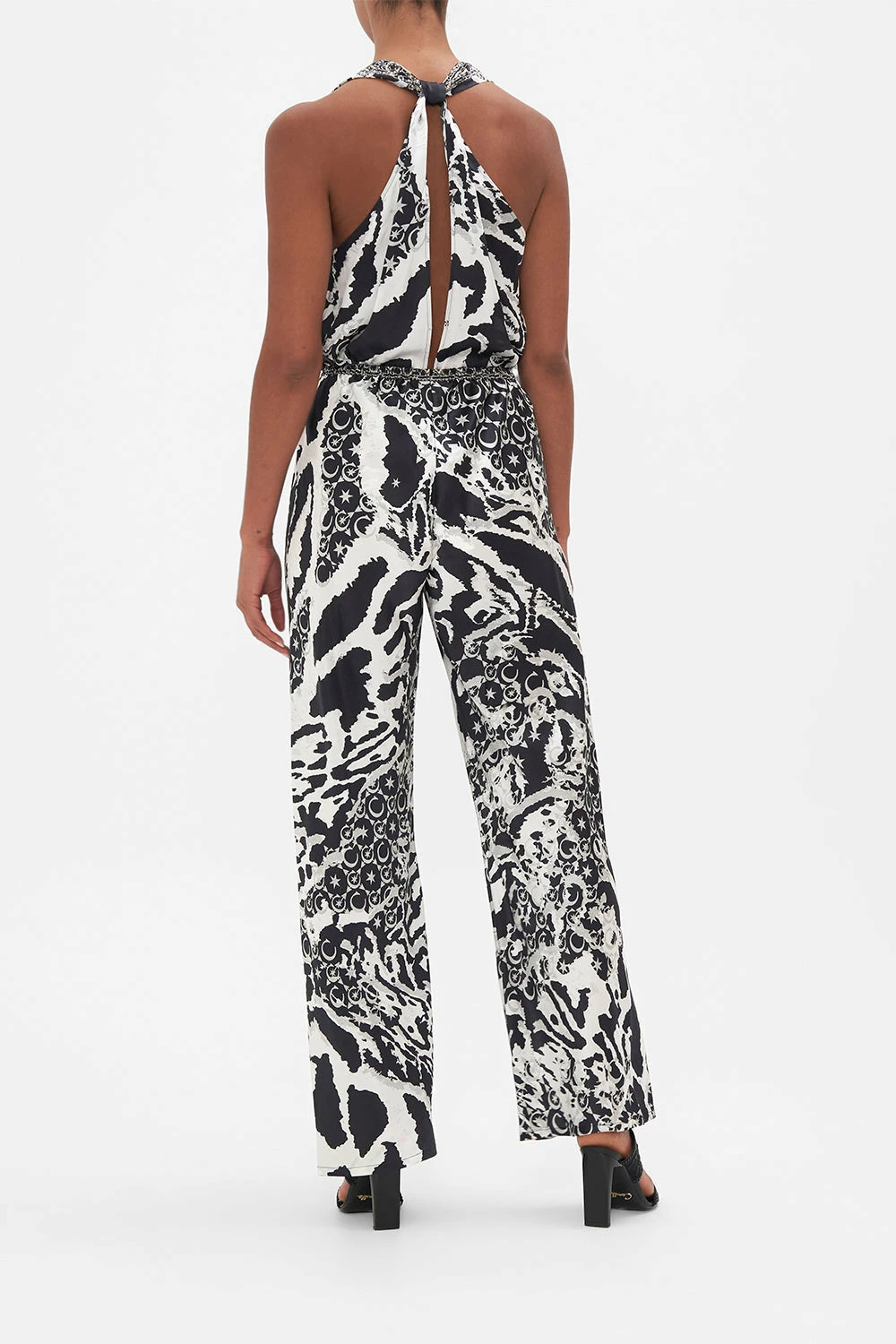 BIAS CUT DRAWSTRING PANT FELINE FANTASY 2 BIAS CUT DRAWSTRING PANT FELINE FANTASY - Image 2