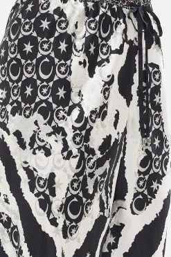 BIAS CUT DRAWSTRING PANT FELINE FANTASY 11 BIAS CUT DRAWSTRING PANT FELINE FANTASY -clothing shop CAMILLA 00022347 BIAS CUT DRAWSTRING PANT FELINE FANTASY 5