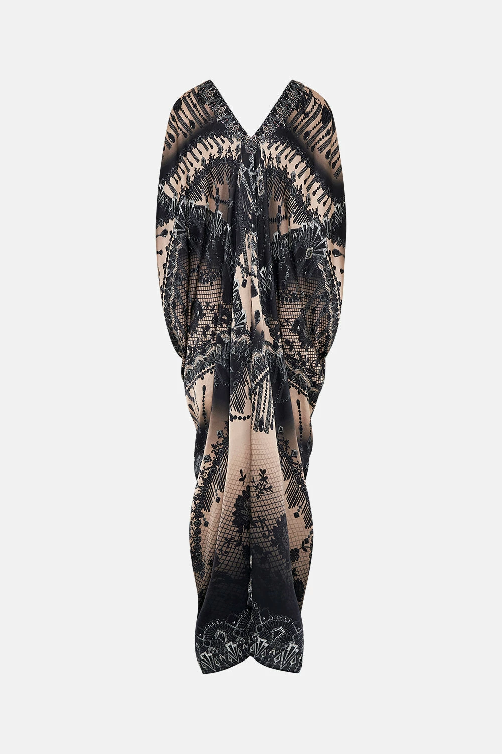 LONG DRAPE DRESS WITH ZIP FRONT CURTAIN CALL CHAOS 7 LONG DRAPE DRESS WITH ZIP FRONT CURTAIN CALL CHAOS - Image 7