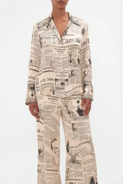 PYJAMA SHIRT FAME FEVER -clothing shop CAMILLA 00022410 PYJAMA SHIRT FAME FEVER 4