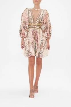 BLOUSON FLARED DRESS KISSED BY THE PRINCE