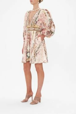 BLOUSON FLARED DRESS KISSED BY THE PRINCE -clothing shop CAMILLA 00022438 BLOUSON FLARED DRESS KISSED BY THE PRINCE 2