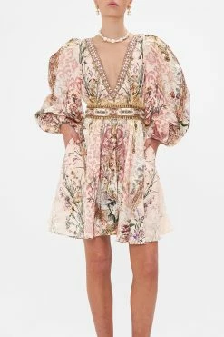 BLOUSON FLARED DRESS KISSED BY THE PRINCE -clothing shop CAMILLA 00022438 BLOUSON FLARED DRESS KISSED BY THE PRINCE 3