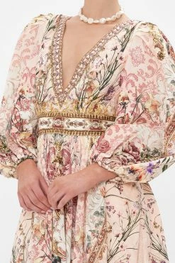 BLOUSON FLARED DRESS KISSED BY THE PRINCE -clothing shop CAMILLA 00022438 BLOUSON FLARED DRESS KISSED BY THE PRINCE 4