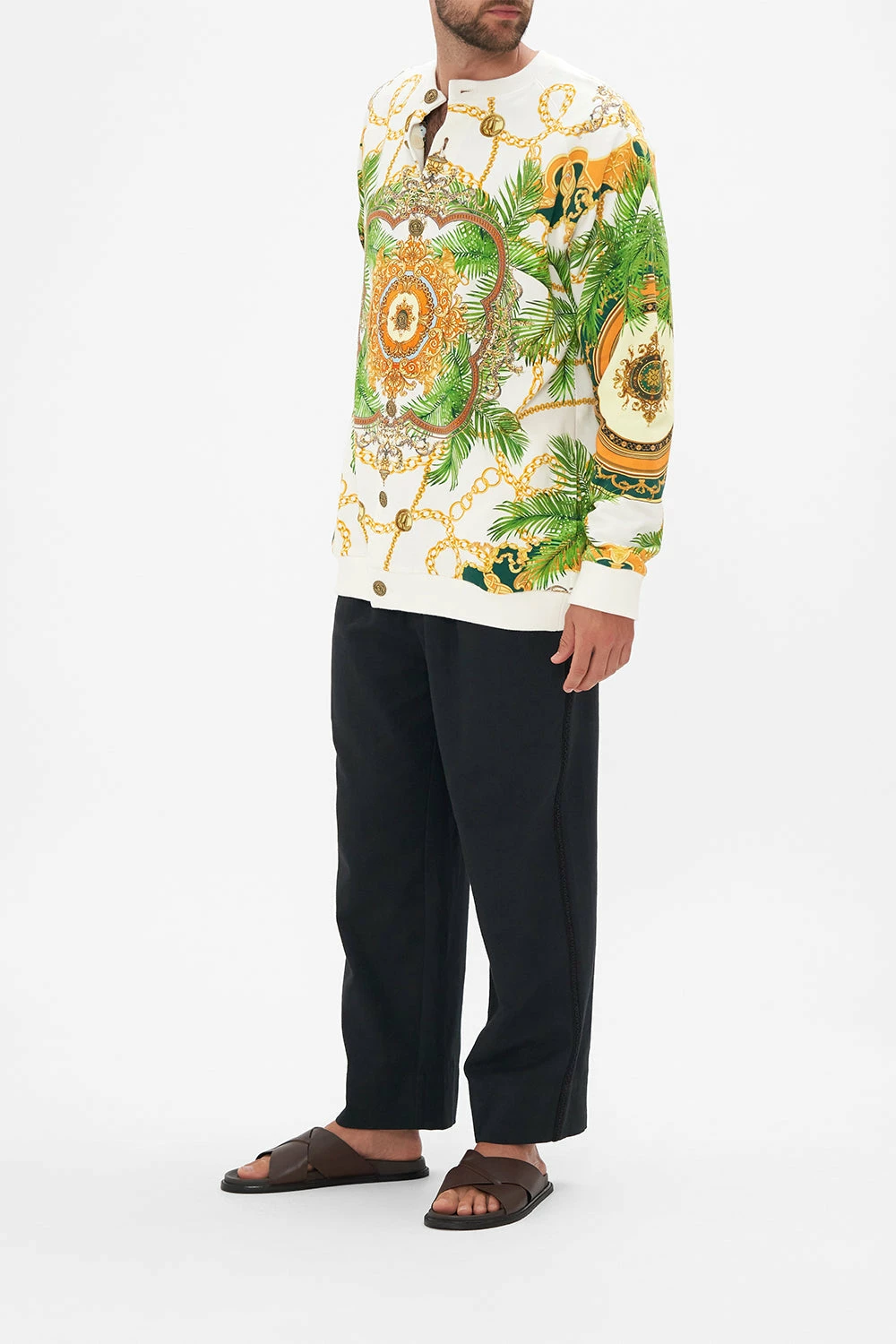 OVERSIZED REVERSIBLE FLEECE CARDIGAN MY SWEET DEVOTION 2 OVERSIZED REVERSIBLE FLEECE CARDIGAN MY SWEET DEVOTION - Image 2