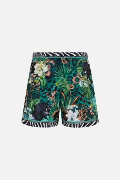 ELASTIC WAIST BOARDSHORT SING MY SONG -clothing shop CAMILLA 00022487 ELASTIC WAIST BOARDSHORT SING MY SONG GHOST 2