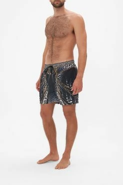 ELASTIC WAIST BOARDSHORT UNTAMED ROYALTY 9 ELASTIC WAIST BOARDSHORT UNTAMED ROYALTY -clothing shop CAMILLA 00022491 ELASTIC WAIST BOARDSHORT UNTAMED ROYALTY 2