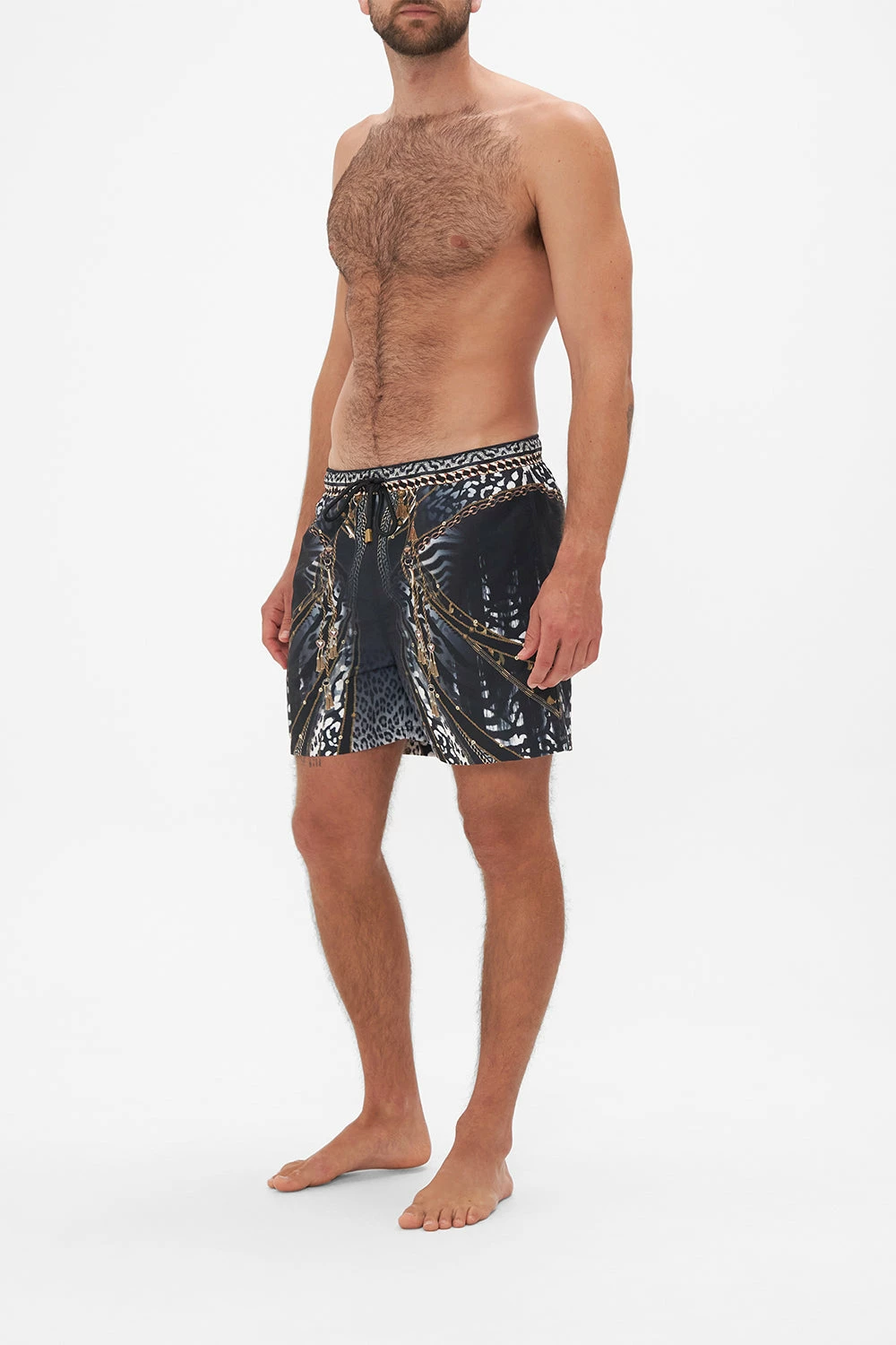 ELASTIC WAIST BOARDSHORT UNTAMED ROYALTY 4 ELASTIC WAIST BOARDSHORT UNTAMED ROYALTY - Image 4