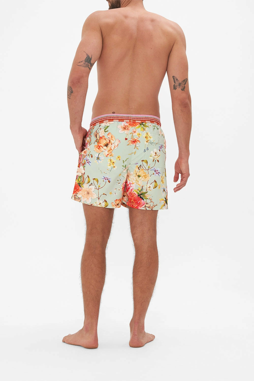 ELASTIC WAIST BOARDSHORT TALK THE WALK 2 ELASTIC WAIST BOARDSHORT TALK THE WALK - Image 2