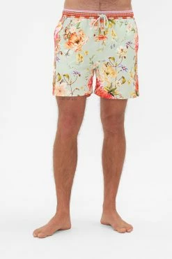 ELASTIC WAIST BOARDSHORT TALK THE WALK 11 ELASTIC WAIST BOARDSHORT TALK THE WALK -clothing shop CAMILLA 00022496 ELASTIC WAIST BOARDSHORT TALK THE WALK 4