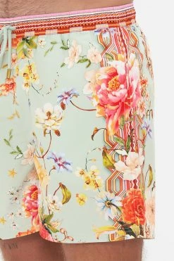 ELASTIC WAIST BOARDSHORT TALK THE WALK 12 ELASTIC WAIST BOARDSHORT TALK THE WALK -clothing shop CAMILLA 00022496 ELASTIC WAIST BOARDSHORT TALK THE WALK 5