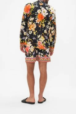 LONG SLEEVE MANDARIN COLLAR SHIRT SECRET HISTORY -clothing shop CAMILLA 00022497 LONG SLEEVE MANDARIN COLLAR SHIRT SECRET HISTORY 3