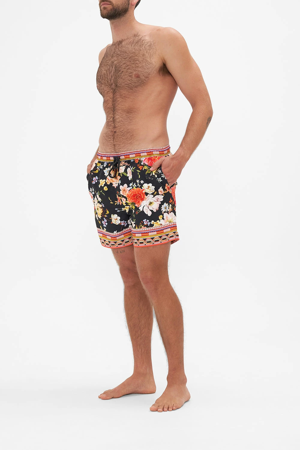 ELASTIC WAIST BOARDSHORT SECRET HISTORY 4 ELASTIC WAIST BOARDSHORT SECRET HISTORY - Image 4
