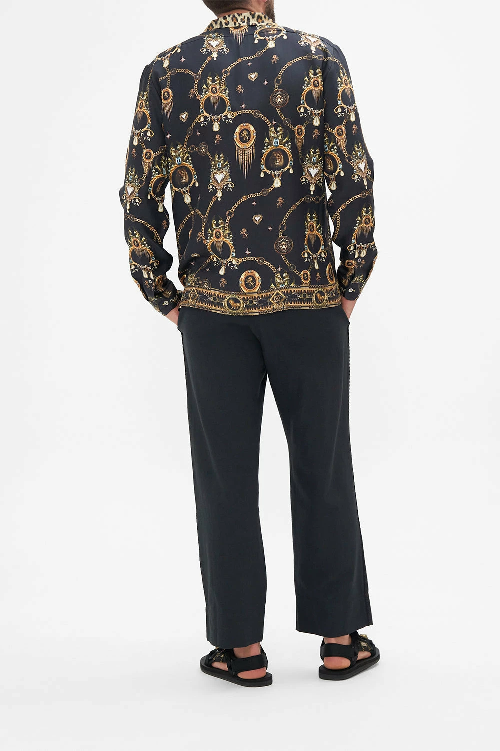 LONG SLEEVE CAMP COLLARED SHIRT JUNGLE DREAMING 2 LONG SLEEVE CAMP COLLARED SHIRT JUNGLE DREAMING - Image 2