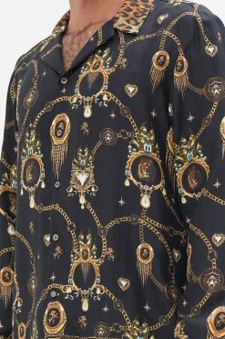 LONG SLEEVE CAMP COLLARED SHIRT JUNGLE DREAMING 11 LONG SLEEVE CAMP COLLARED SHIRT JUNGLE DREAMING -clothing shop CAMILLA 00022500 LONG SLEEVE CAMP COLLARED SHIRT JUNGLE DREAMING 5