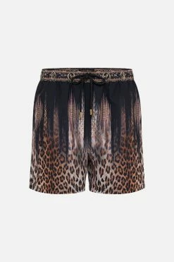 ELASTIC WAIST BOARDSHORT JUNGLE DREAMING -clothing shop CAMILLA 00022505 ELASTIC WAIST BOARDSHORT JUNGLE DREAMING GHOST