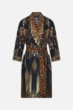 LONG LINE ROBE JUNGLE DREAMING -clothing shop CAMILLA 00022510 LONG LINE ROBE JUNGLE DREAMING GHOST