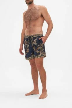 ELASTIC WAIST BOARDSHORT MOONLIGHT MELODIES -clothing shop CAMILLA 00022512 ELASTIC WAIST BOARDSHORT MOONLIGHT MELODIES 2