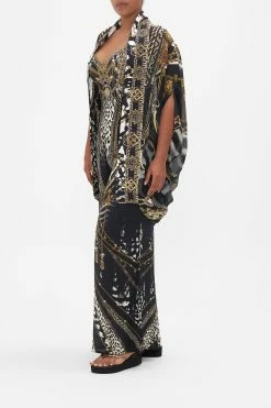 OPEN FRONT CARDI CAPE UNTAMED ROYALTY 9 OPEN FRONT CARDI CAPE UNTAMED ROYALTY -clothing shop CAMILLA 00022526 OPEN FRONT CARDI CAPE UNTAMED ROYALTY 2