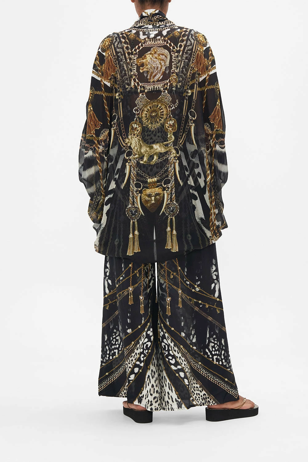 OPEN FRONT CARDI CAPE UNTAMED ROYALTY 2 OPEN FRONT CARDI CAPE UNTAMED ROYALTY - Image 2