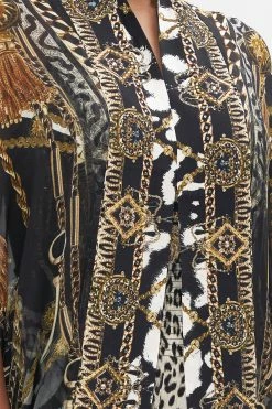 OPEN FRONT CARDI CAPE UNTAMED ROYALTY 11 OPEN FRONT CARDI CAPE UNTAMED ROYALTY -clothing shop CAMILLA 00022526 OPEN FRONT CARDI CAPE UNTAMED ROYALTY 5