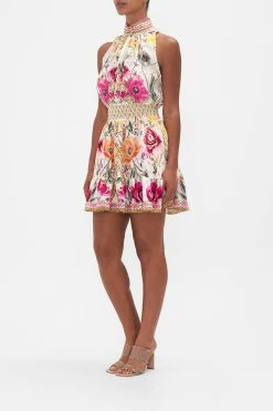 HIGH NECK SLEEVELESS MINI DRESS DESTINY CALLING 9 HIGH NECK SLEEVELESS MINI DRESS DESTINY CALLING -clothing shop CAMILLA 00022540 HIGH NECK SLEEVELESS MINI DRESS DESTINY CALLING 2