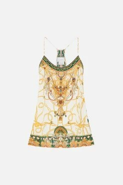 T BACK SHOESTRING TOP MY SWEET DEVOTION -clothing shop CAMILLA 00022544 T BACK SHOESTRING TOP MY SWEET DEVOTION GHOST