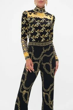 JERSEY TURTLENECK TETHER ME NOT -clothing shop CAMILLA 00022577 TETHER ME NOT JERSEY TURTLENECK 5