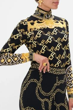 JERSEY TURTLENECK TETHER ME NOT -clothing shop CAMILLA 00022577 TETHER ME NOT JERSEY TURTLENECK 6