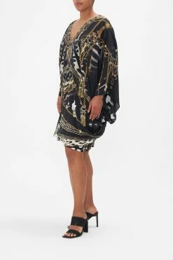 T SHAPE SHORT KAFTAN UNTAMED ROYALTY -clothing shop CAMILLA 00022608 T SHAPE SHORT KAFTAN UNTAMED ROYALTY 2